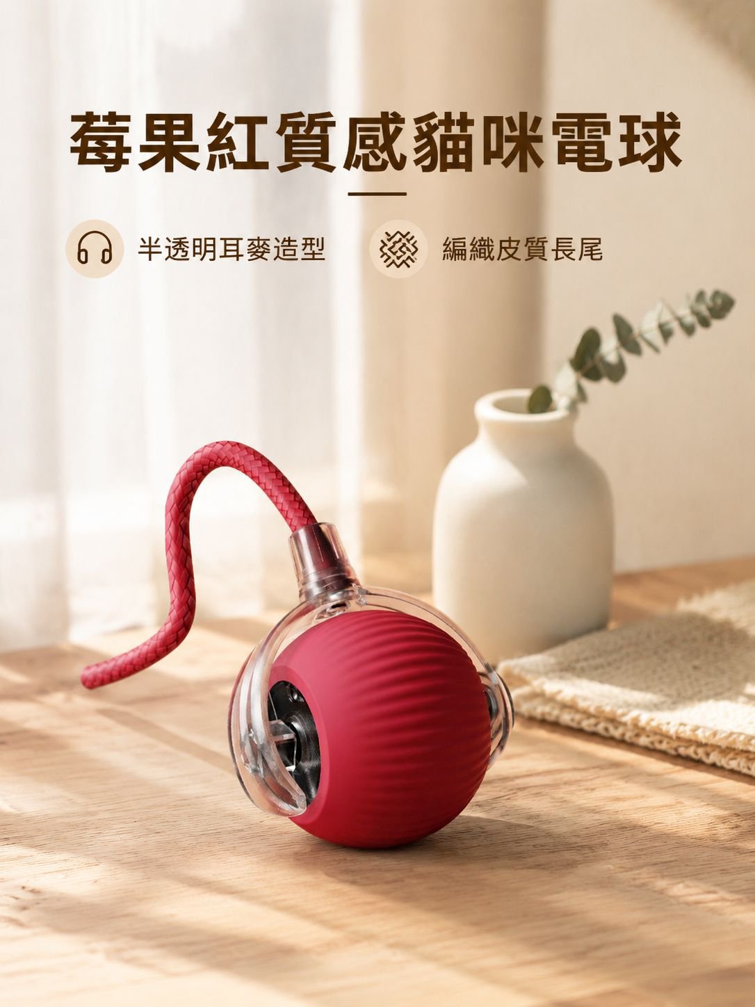 自動互動貓咪電球