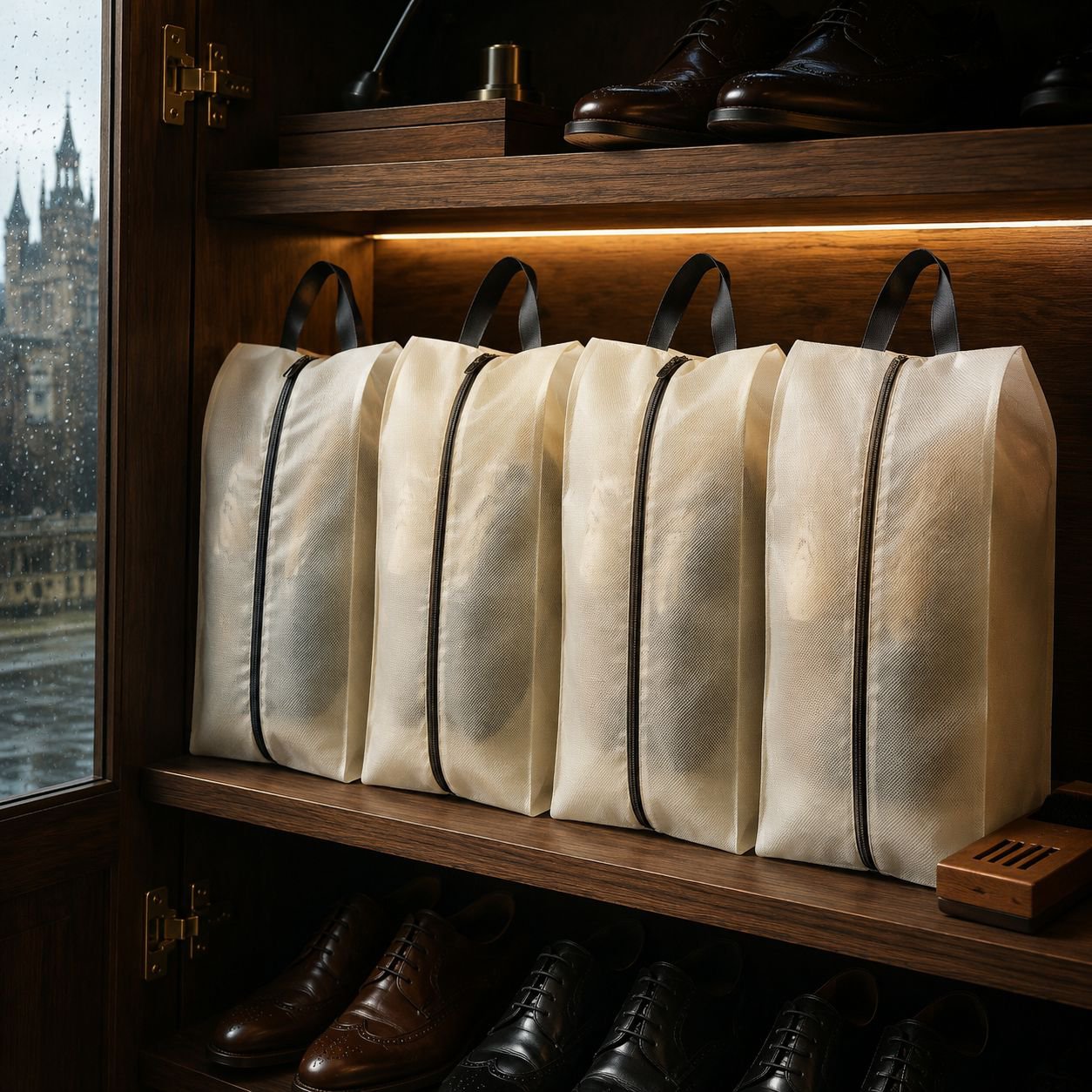 Shuxin multi-purpose shoe bags for travel