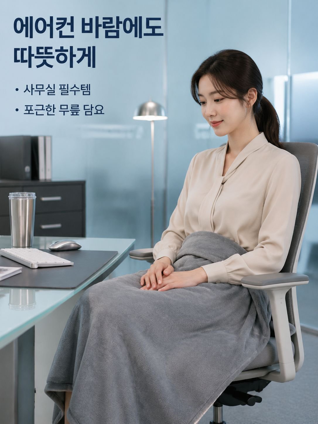 여름 시원한 담요 쿠션 쿠션 2합일