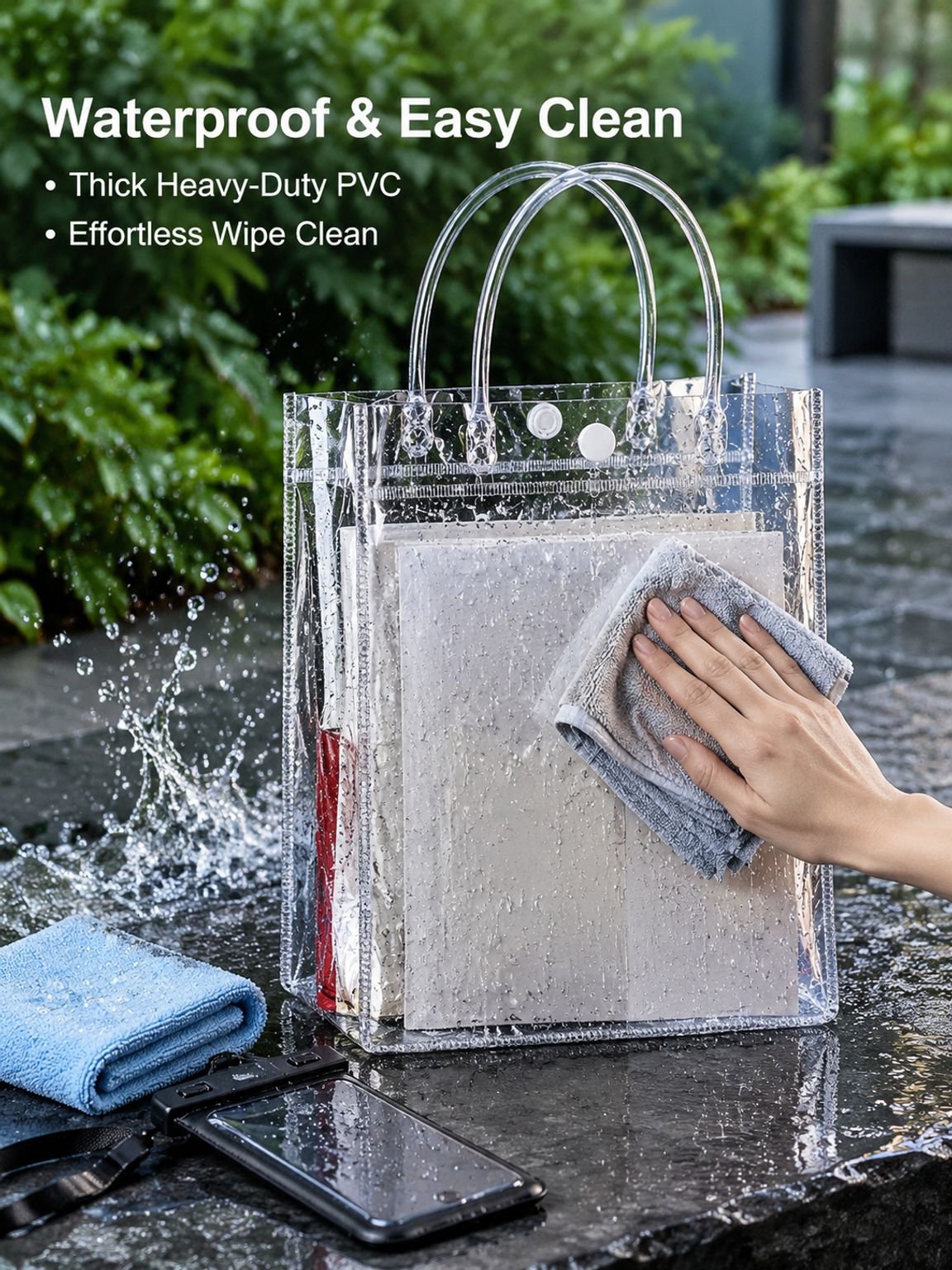 Transparent Tote Bag