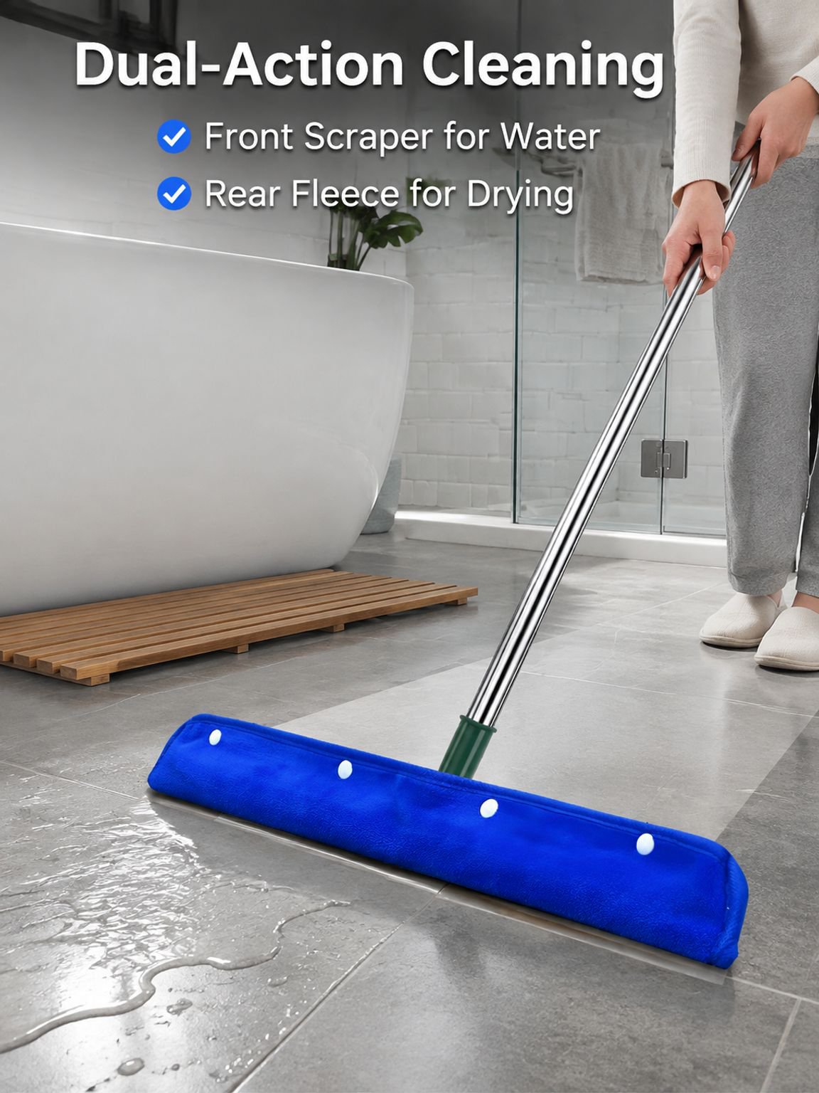 Mopping Mop Set Dual-Use Cleaning Cloth