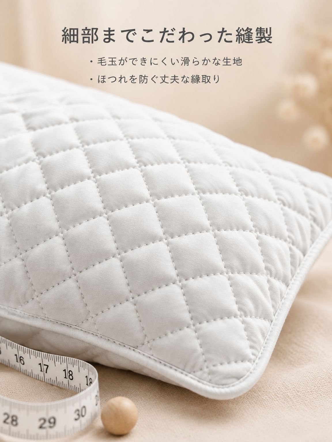 快適な低反発枕芯