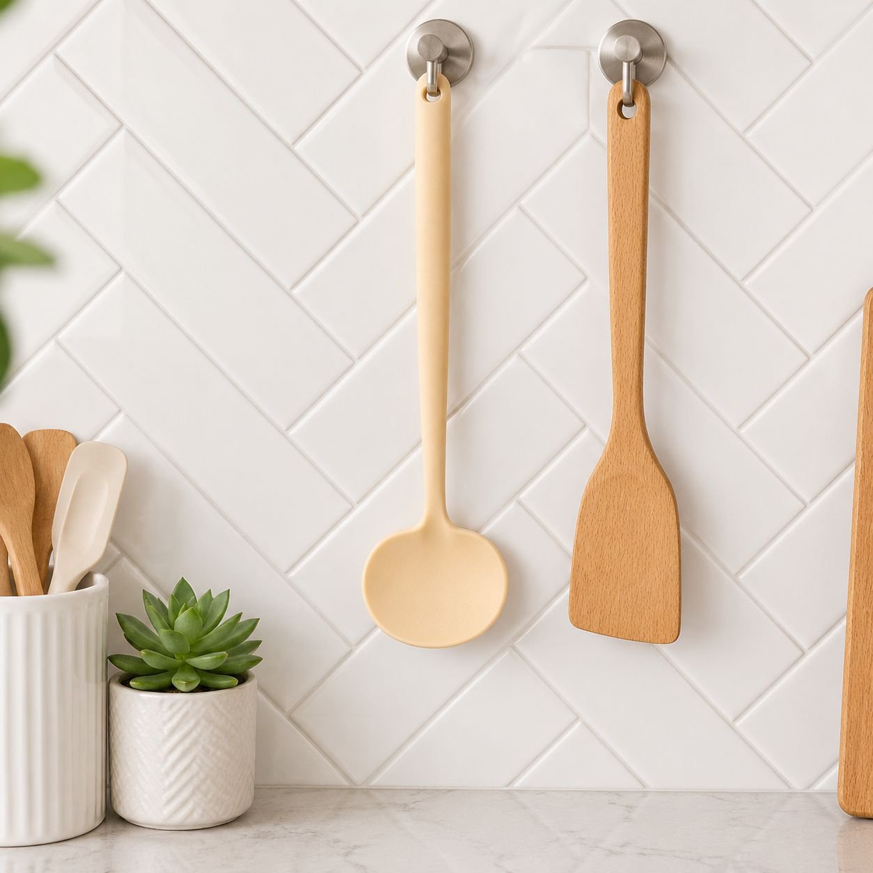 Heat-resistant Silicone Mushroom Cooking Spatula, Non-stick Pan Scraper, Kitchen Cooking Tool
