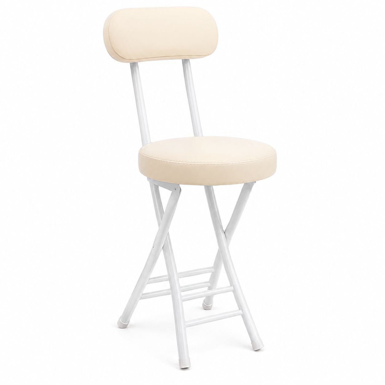 Portable Tubular Folding Chair, Dining Table Chair, Student Dormitory Use