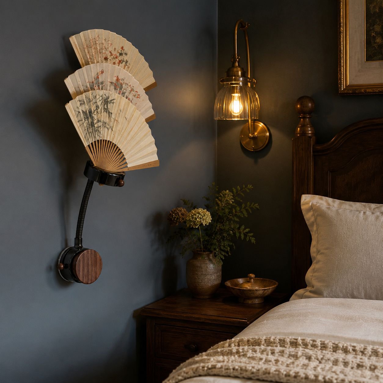 Easy installation process of wall-mounted fan rack