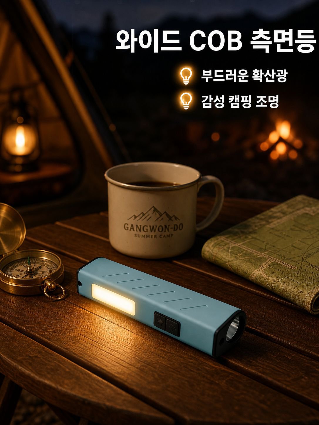 고출력 레이저 손전등