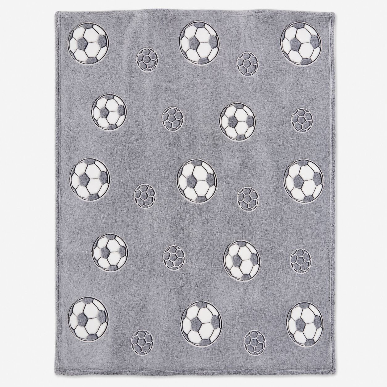 Luminous Soccer Ball Throw Blanket for Home Use