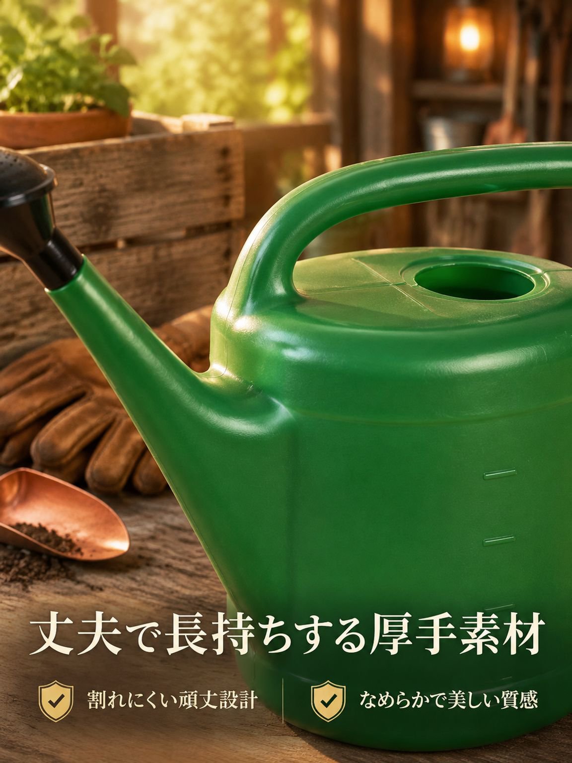 庭用じょうろ、家庭用ベランダ用じょうろ、新しい多色厚手庭用じょうろ