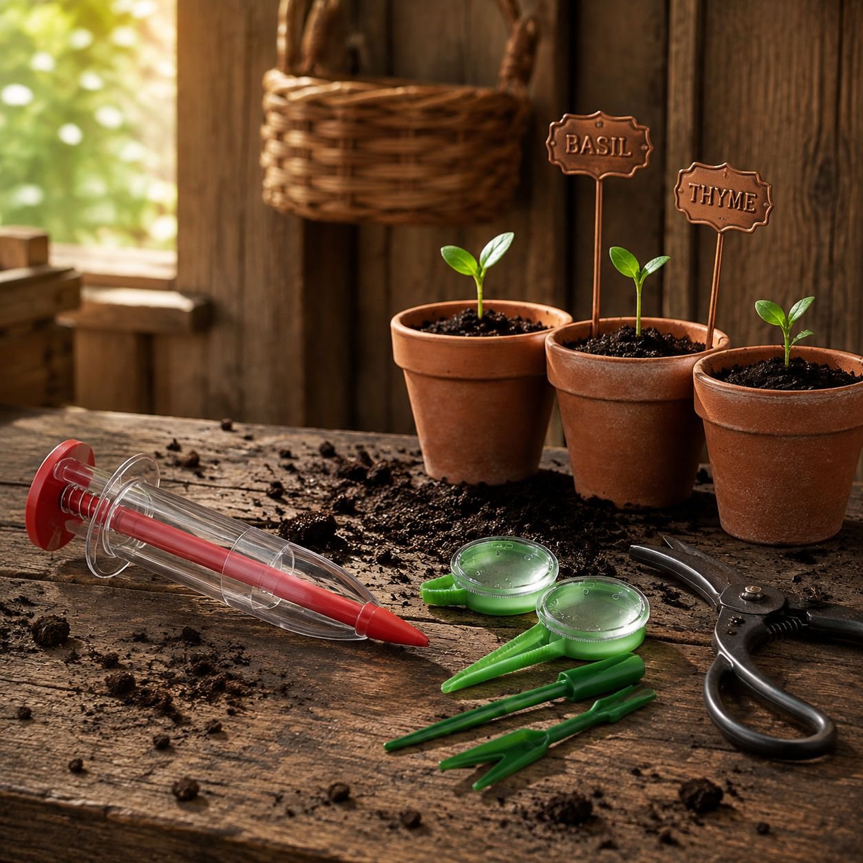 Home Portable Seed Dispenser
