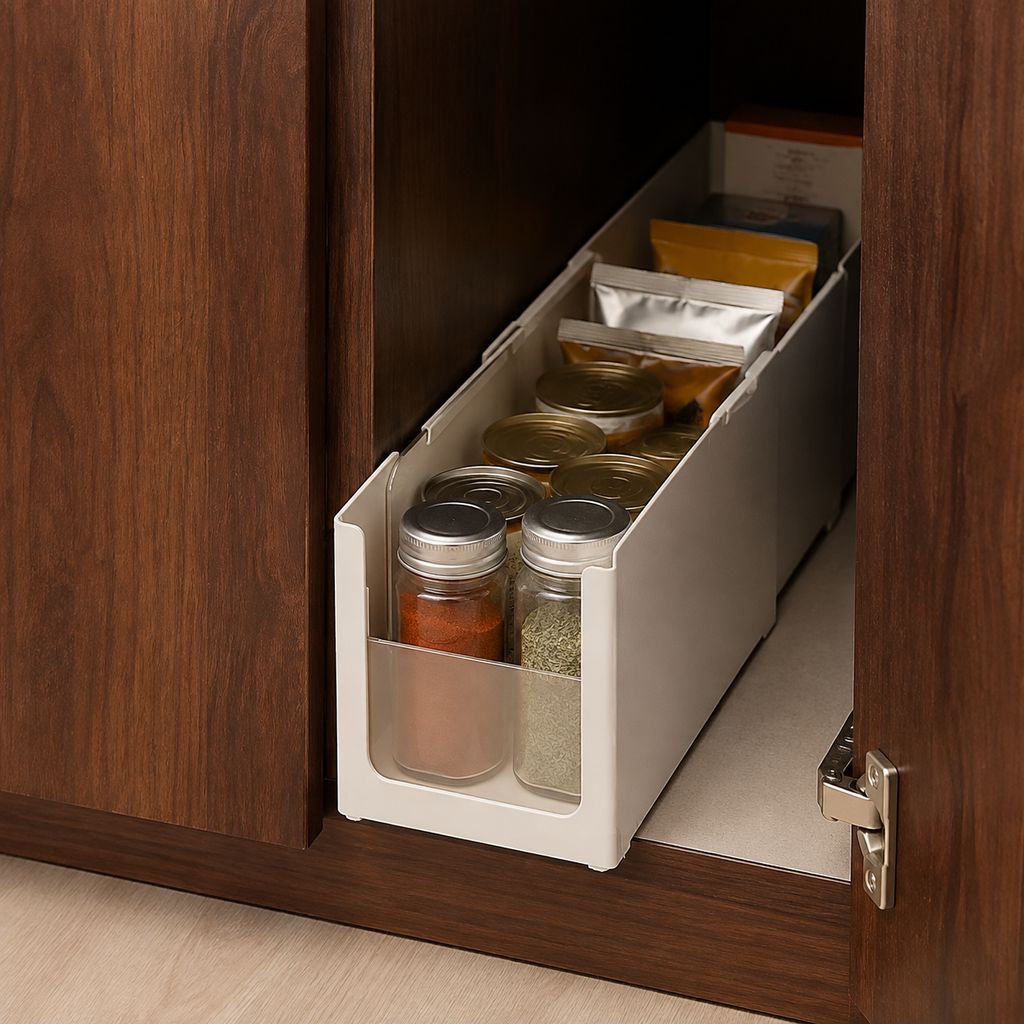Boîtes de rangement empilables pour optimiser l’espace cuisine