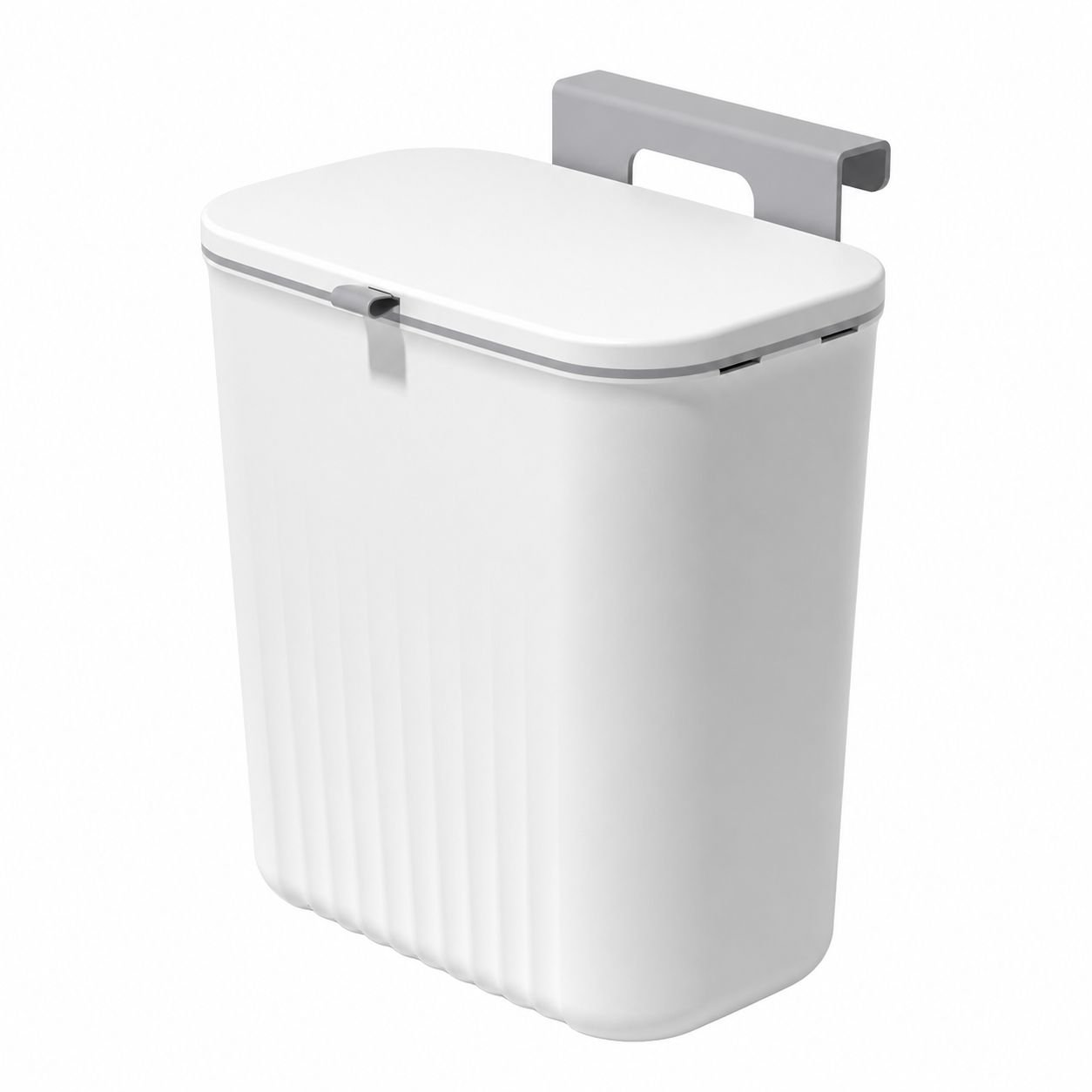 Wall-mounted Sliding Lid Waste Bin