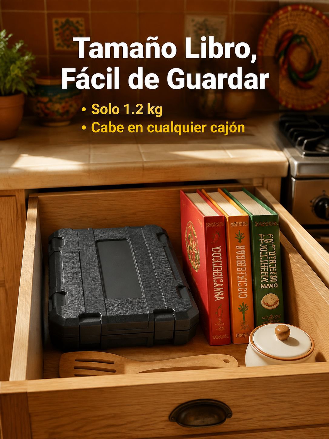 Caja de herramientas para el hogar de 25 piezas