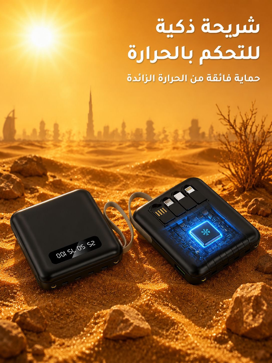شاحن محمول للسفر والاستخدام اليومي