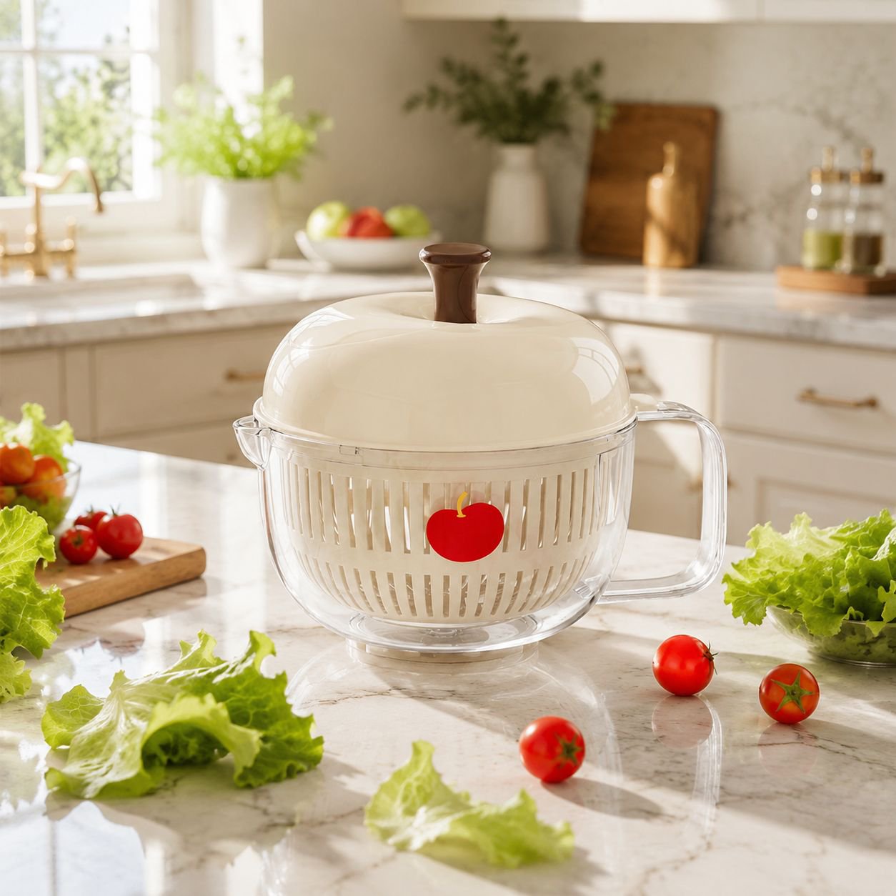 Escurridor de cocina de almacenamiento grueso