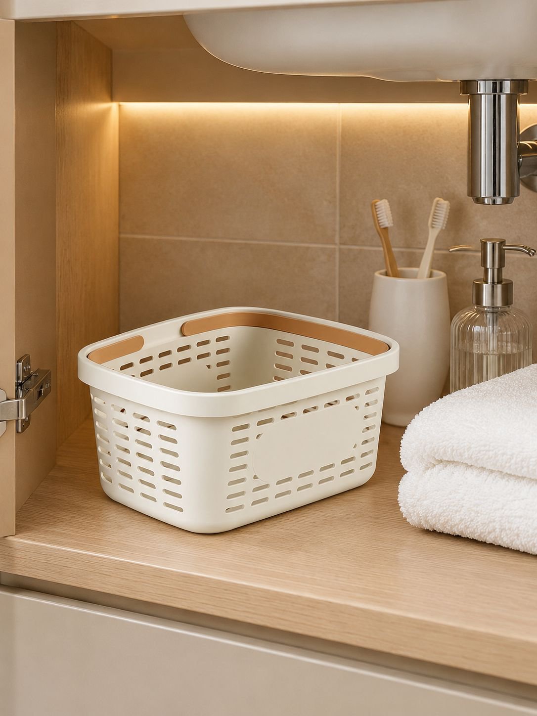 Cesta organizadora ideal para objetos pequeños y grandes