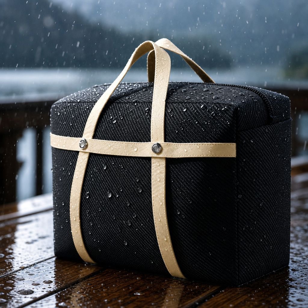 Spacious storage bag with zipper closure