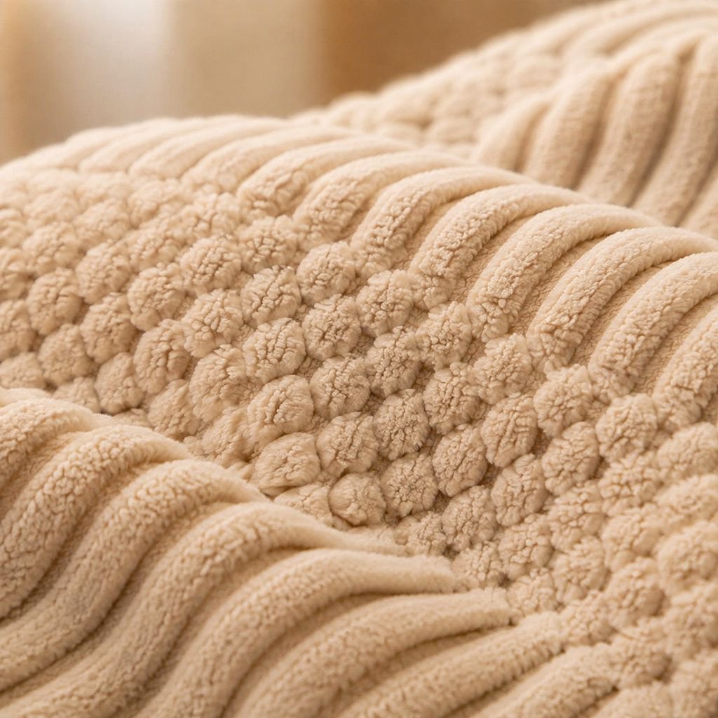 giipet Warm Winter Sofa Cover with Soft Cotton Fleece