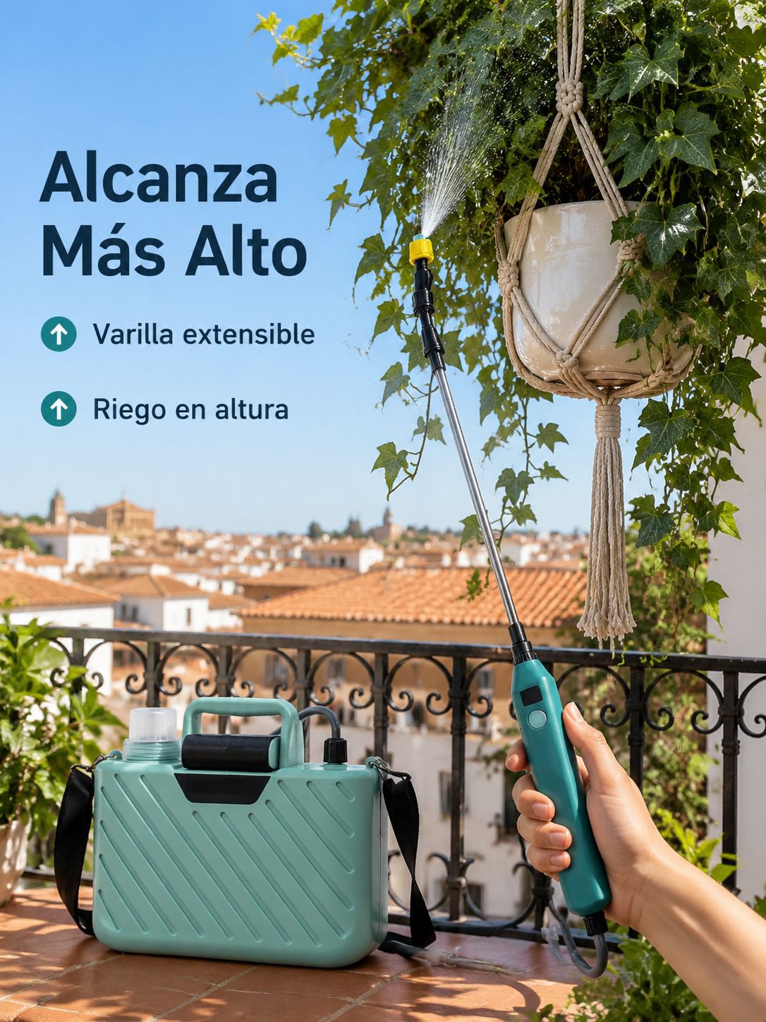 Pulverizador eléctrico pequeño portátil