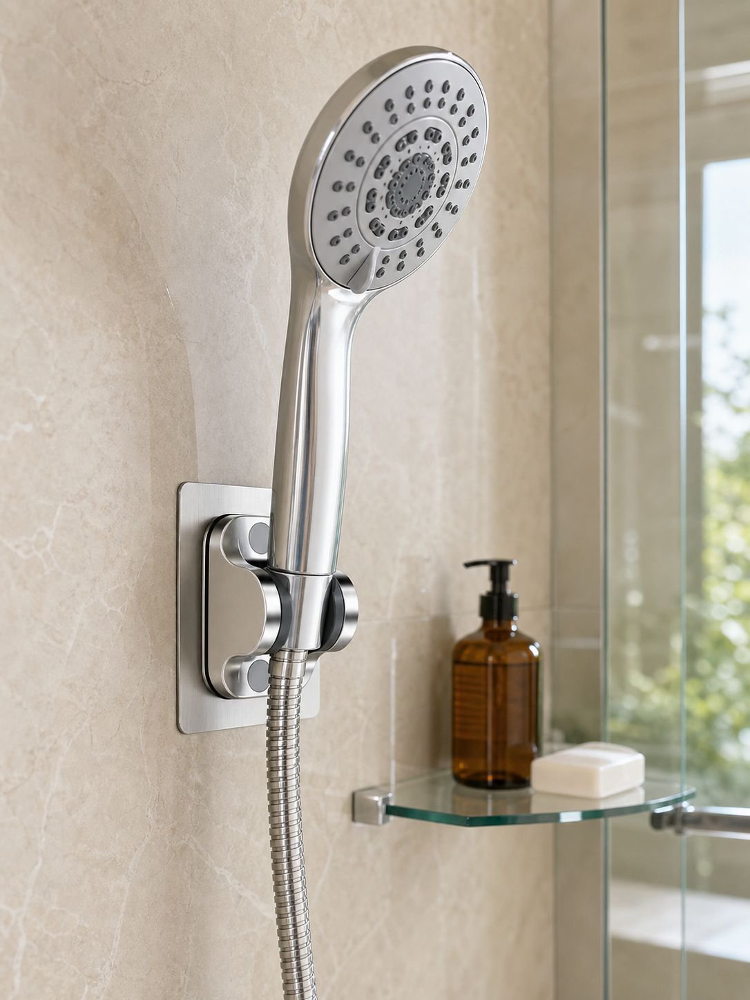 Durable and sturdy shower head support bracket
