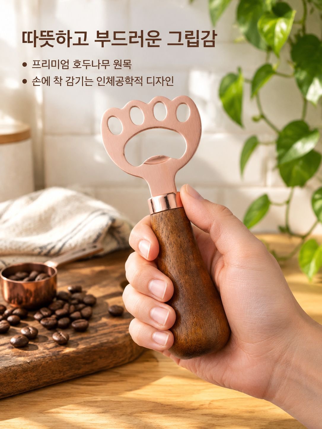 가정용 나무 병따개