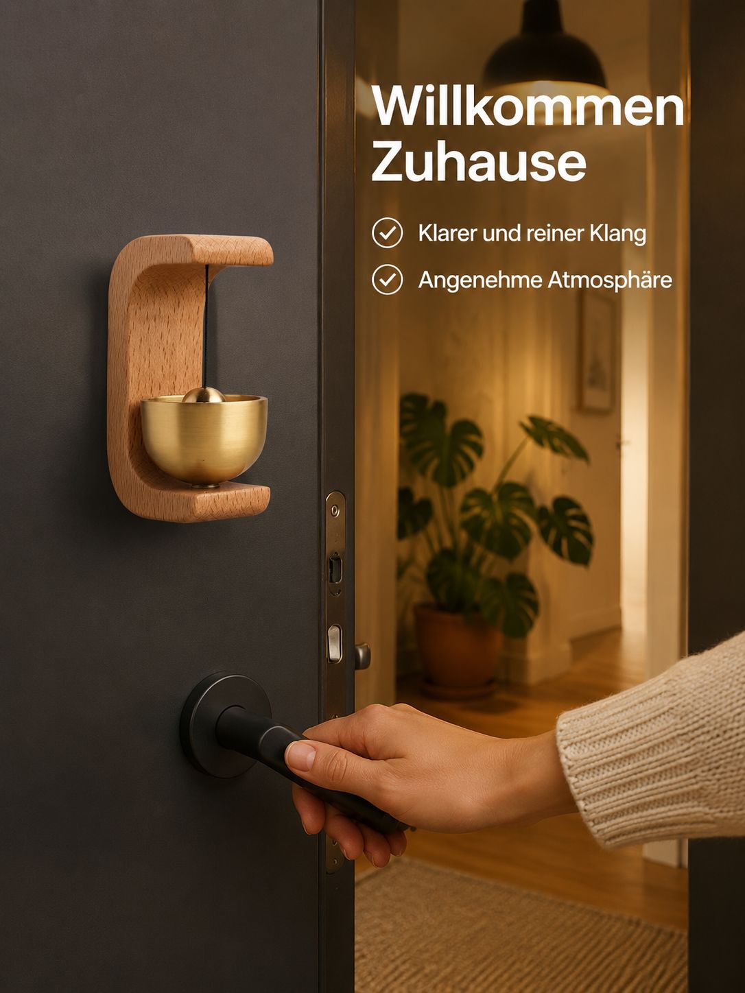 Walnuss Magnetische Türdichtung