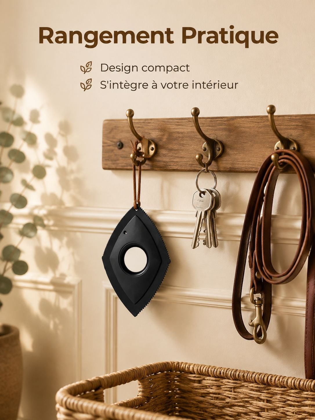 Outil multifonctionnel lavable pour enlever les poils d'animaux