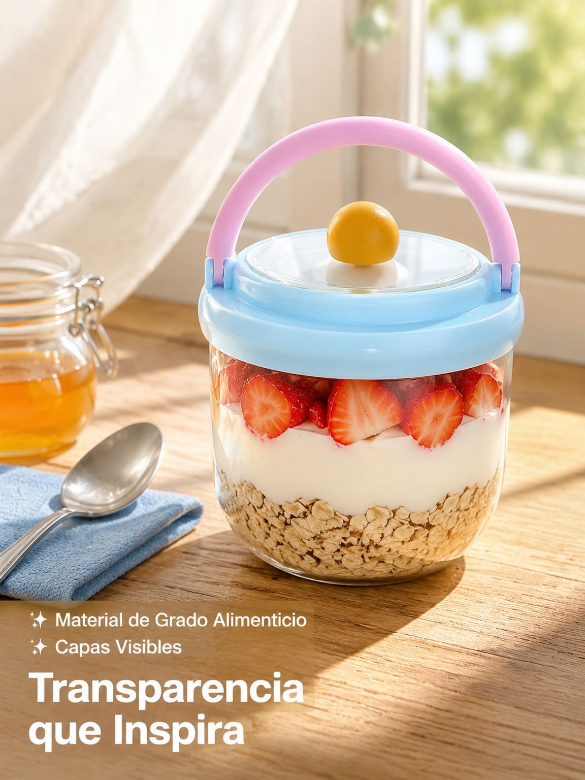 Taza de ensalada de frutas