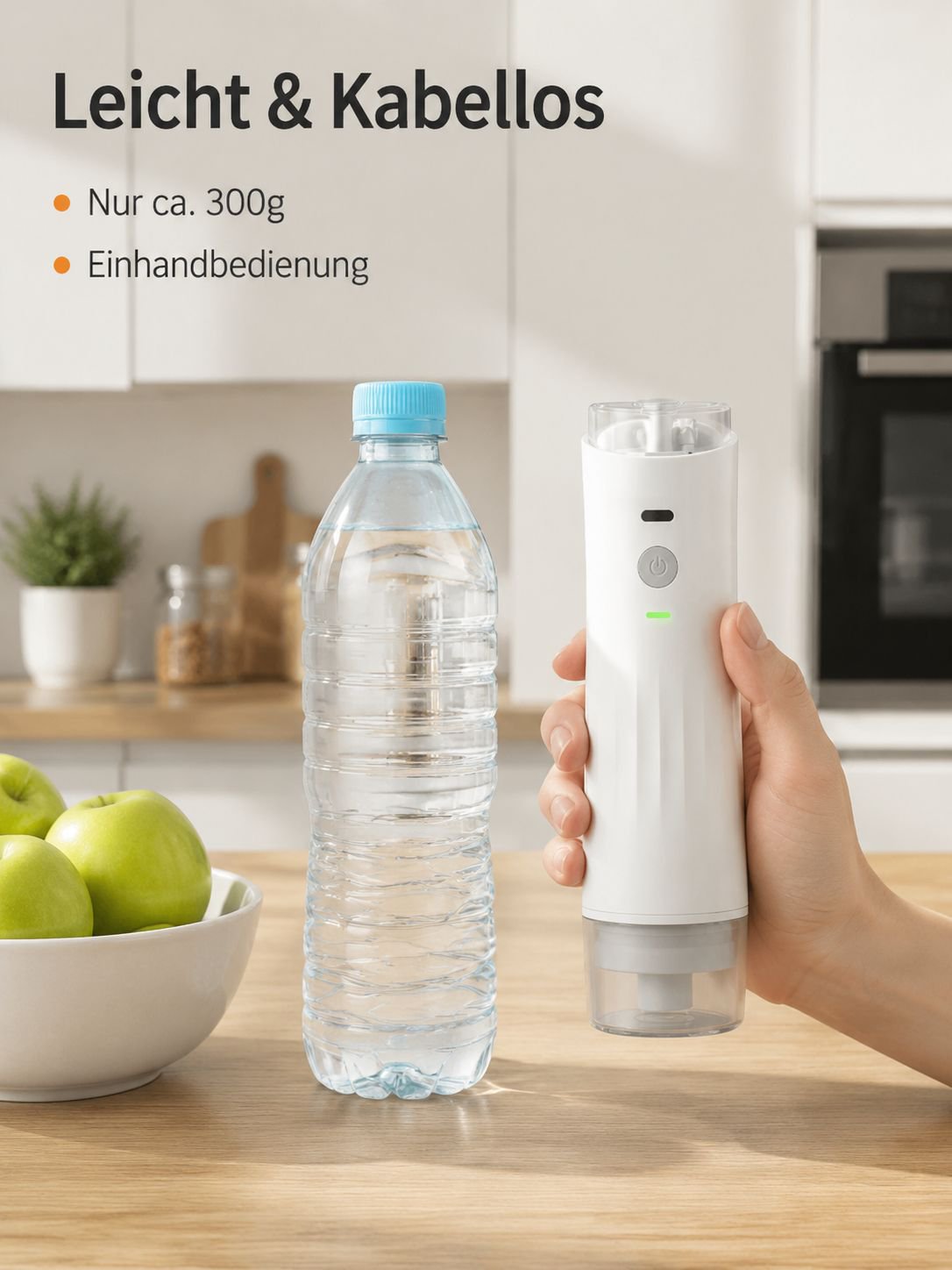 Vakuumpumpe für Lebensmittelbeutel für den Hausgebrauch
