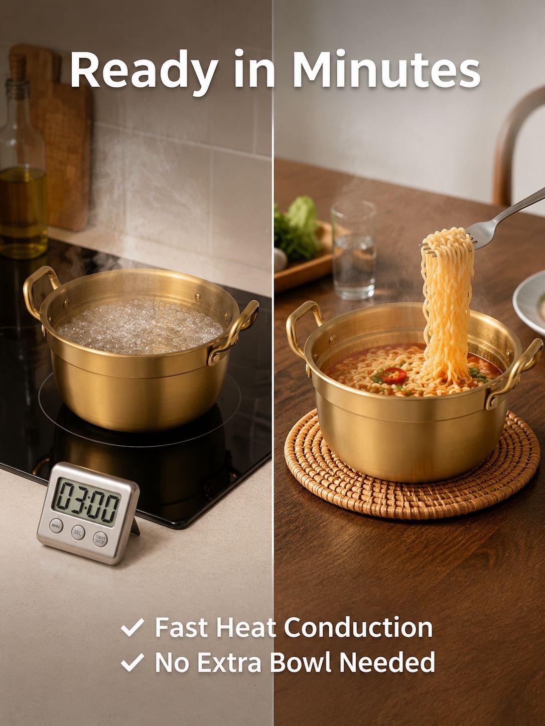 Household Small Ramen Stew Pot
