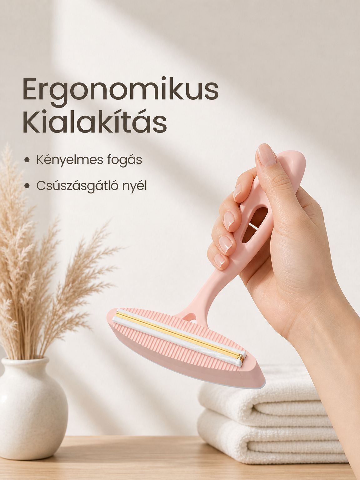 Tiszta ruha szöszmentesítés után