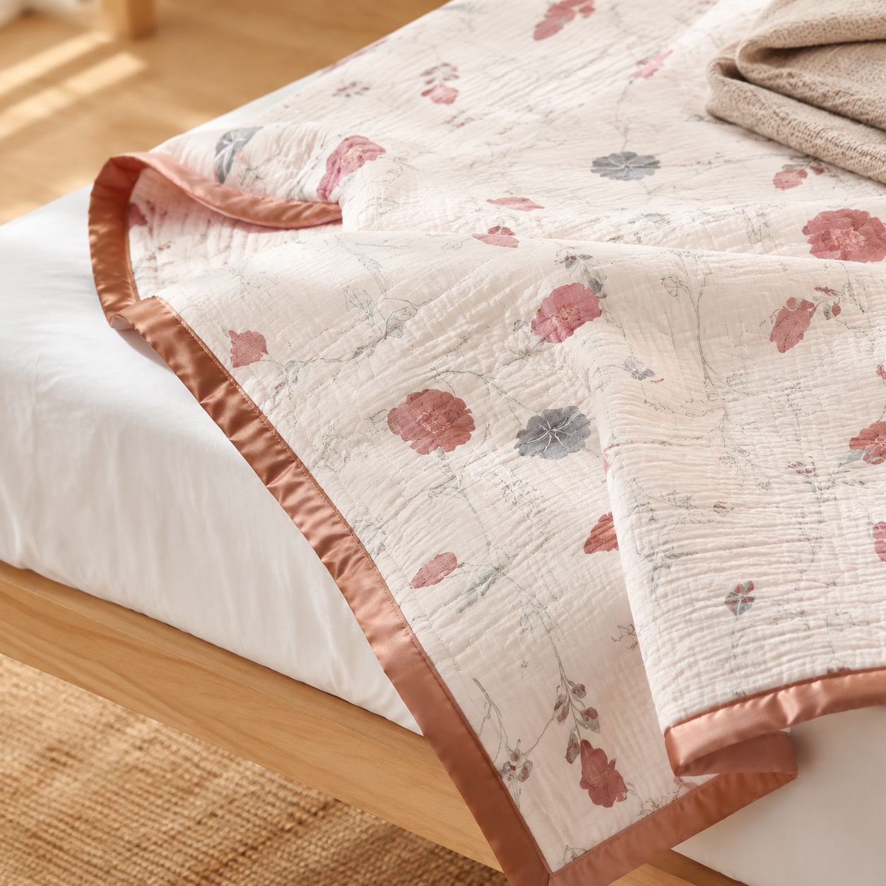 Machine washable comforter fabric texture