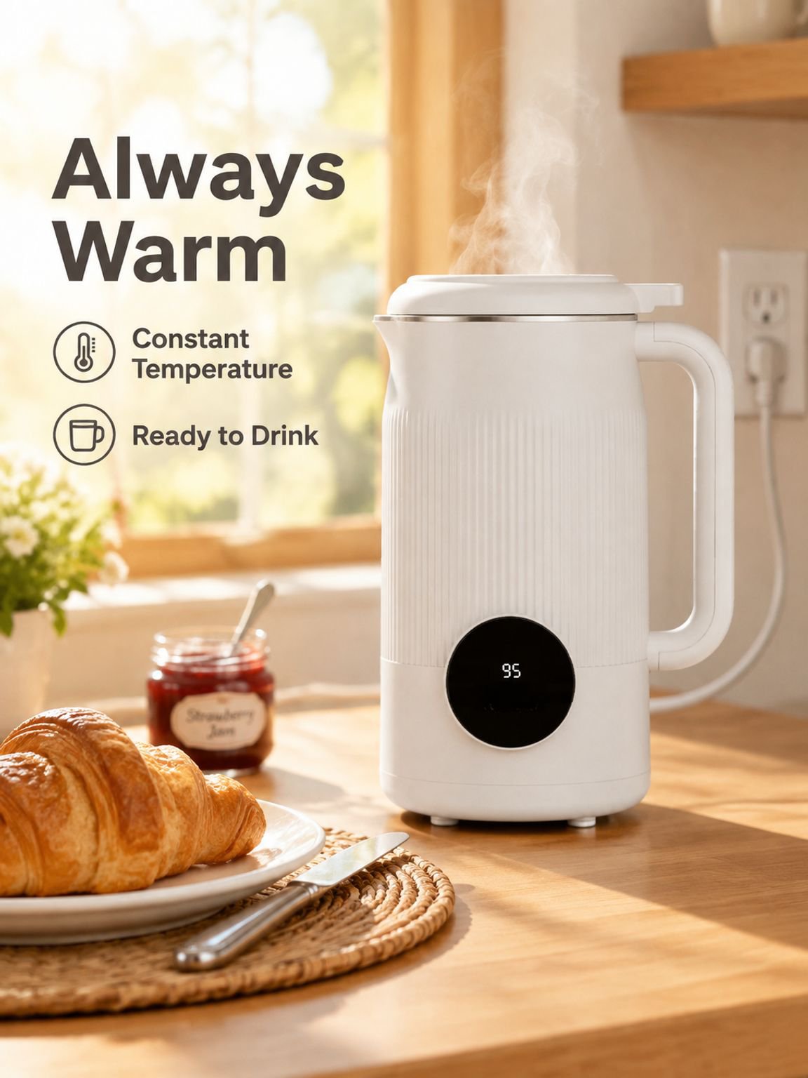 Silent No-Filter Micron Soymilk Blender