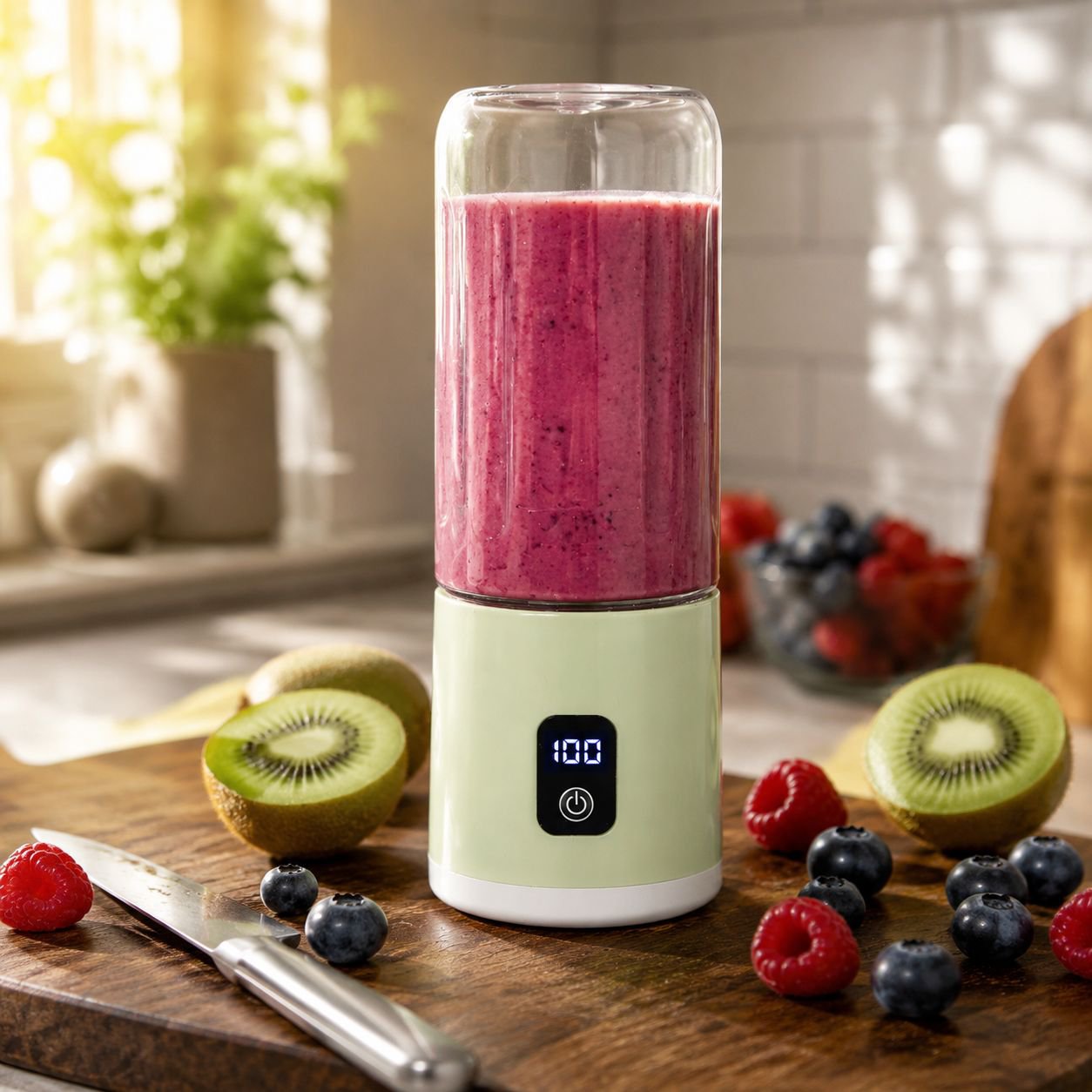 Portable Digital Juicer Multifunction Rechargeable Juice Cup