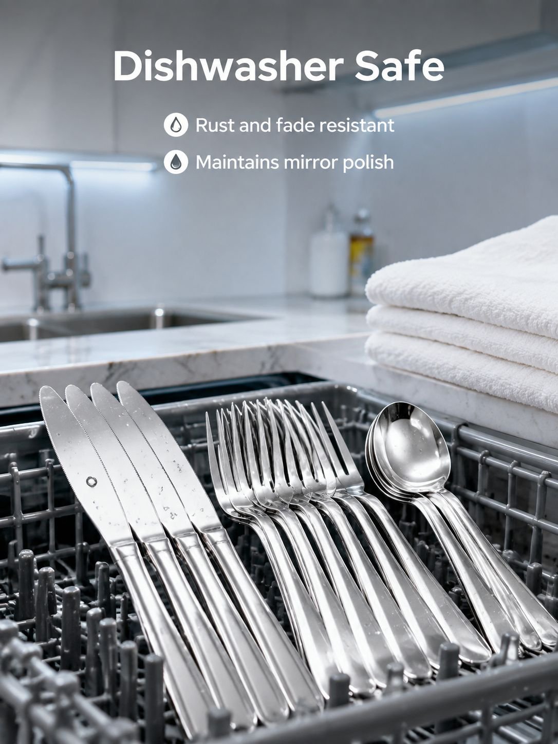 Modern design stainless steel cutlery for kitchen use