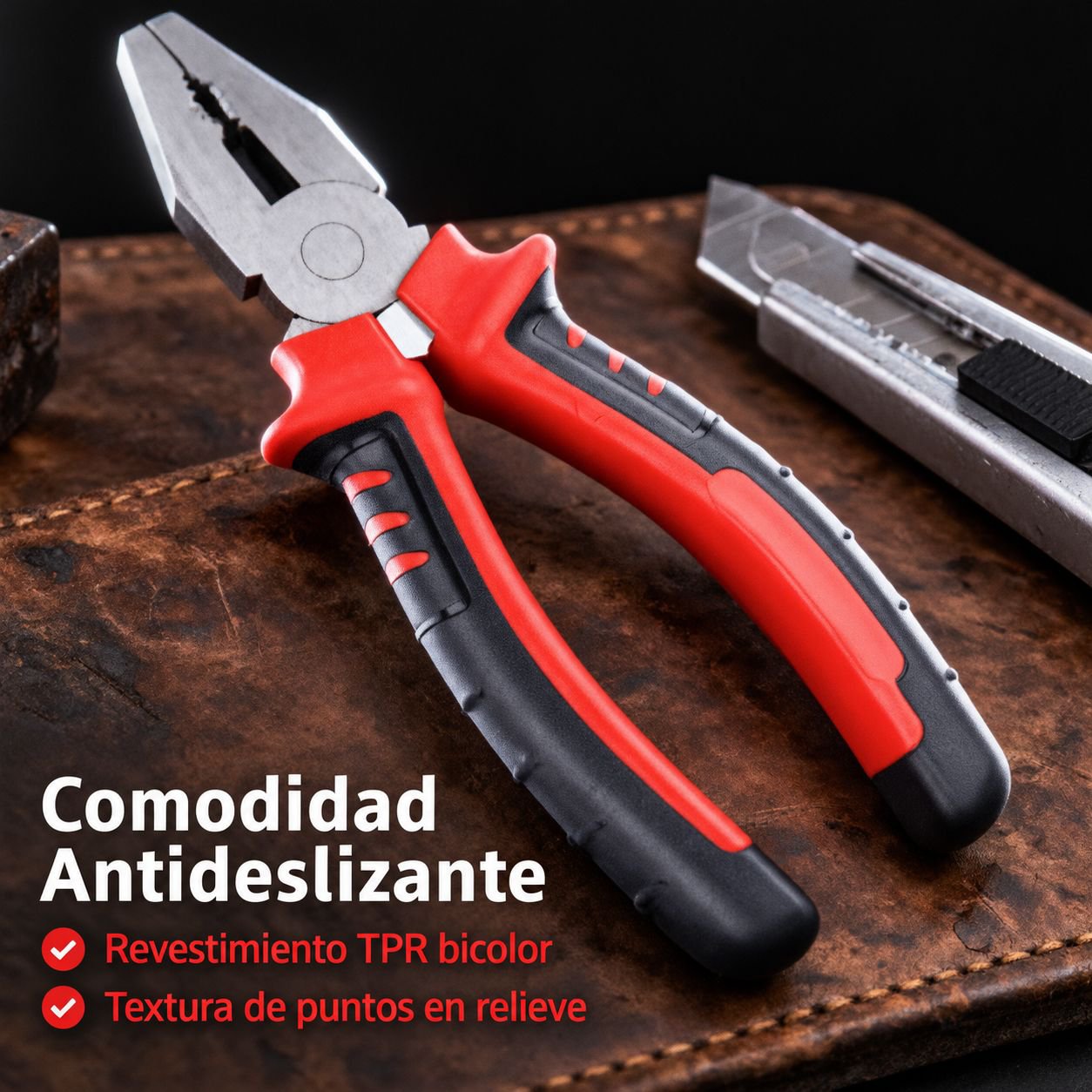 Alicates aislados para electricistas