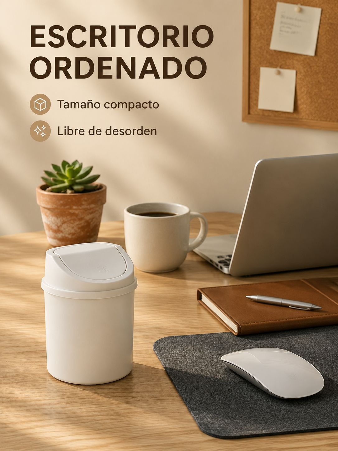 Cubo portátil de almacenamiento para tocador