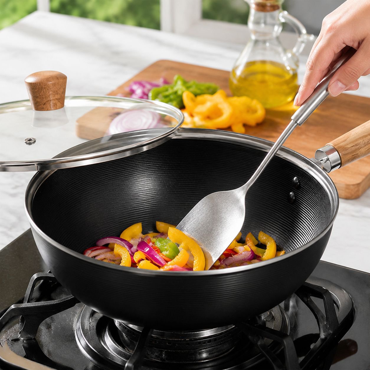 Household one-person special nonstick frying pan