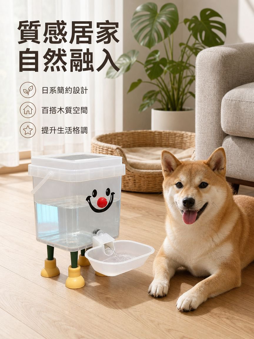 寵物自動飲水器智能循環水碗大容量