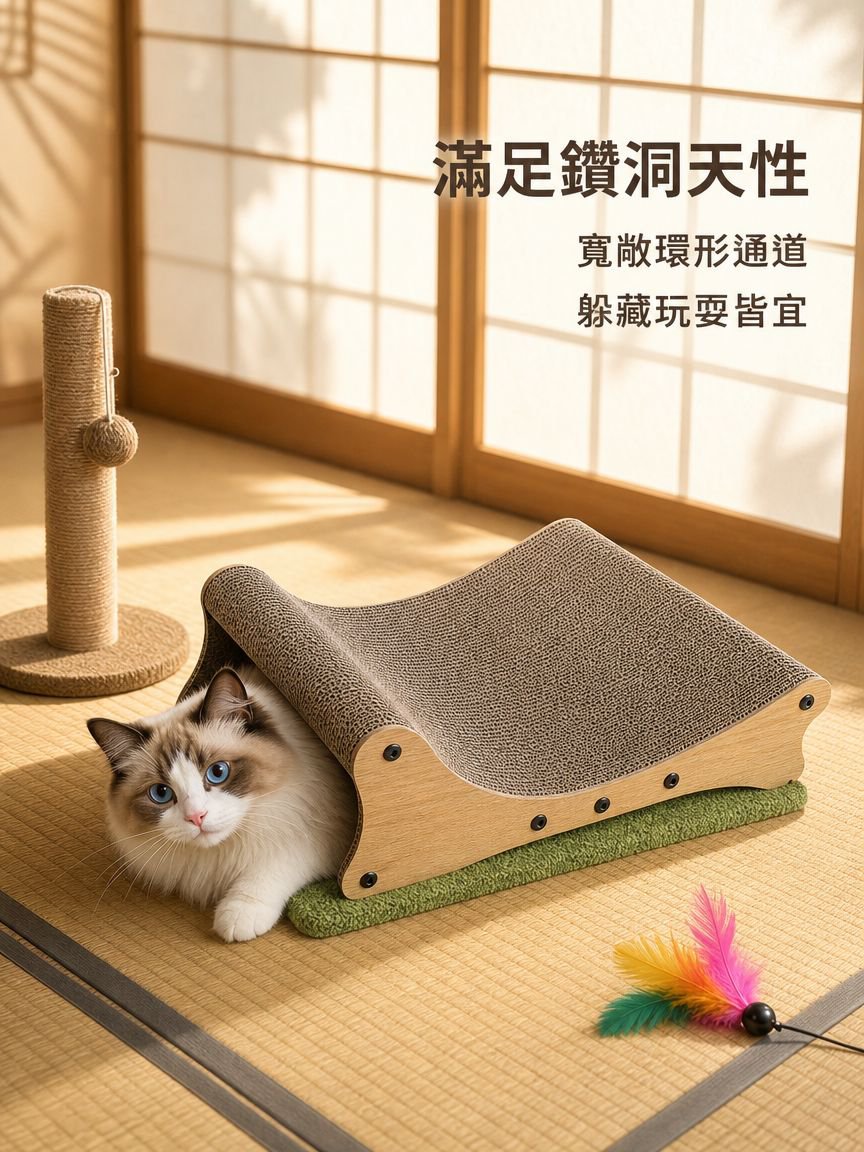四季通用多功能貓窩
