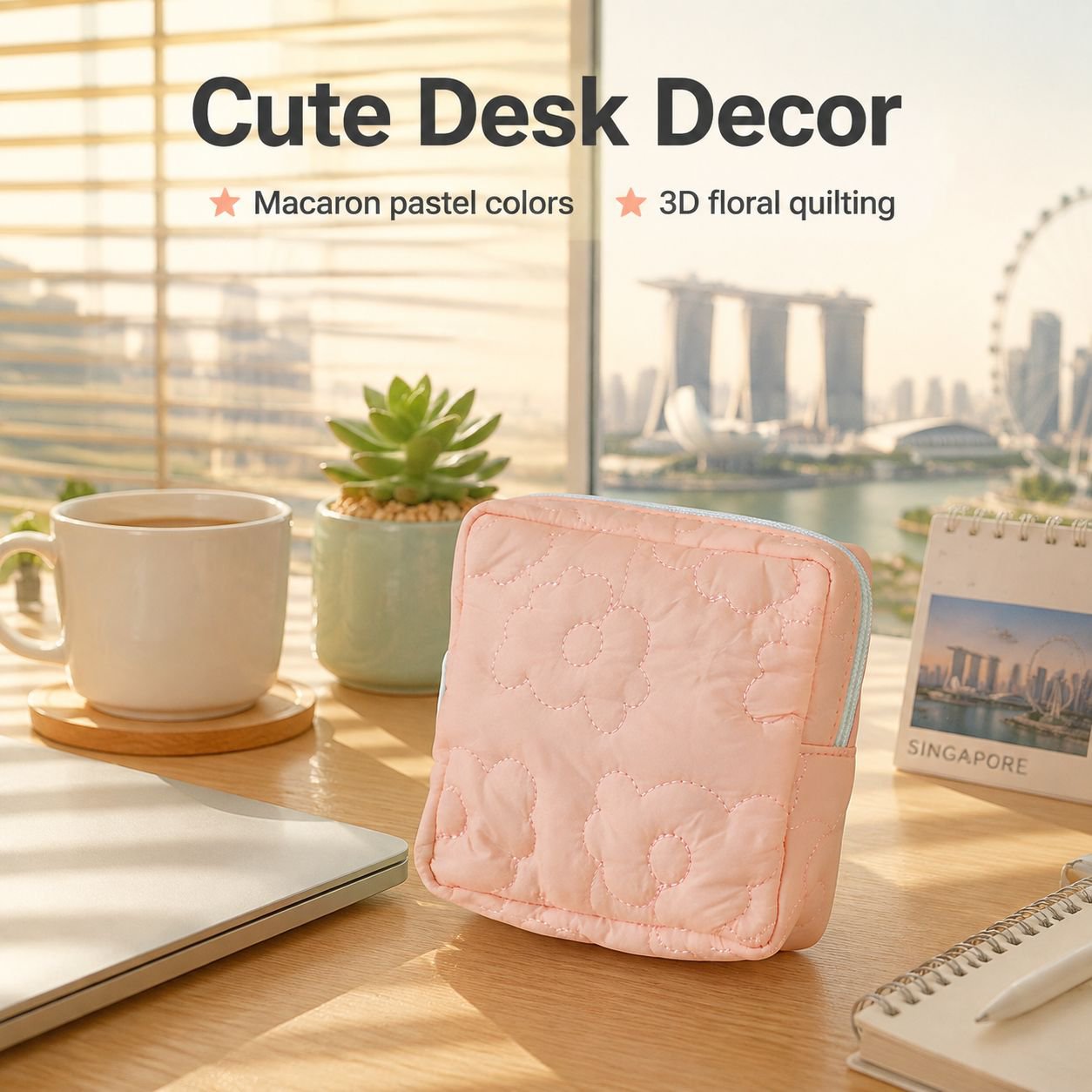 Multifunctional Girly Sanitary Napkin Pouch Coin Purse