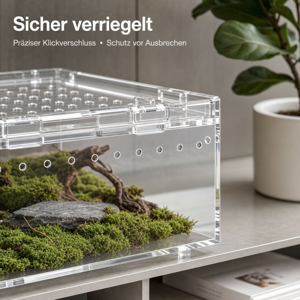 Acryl Hochtransparente Zuchtbox PC Box