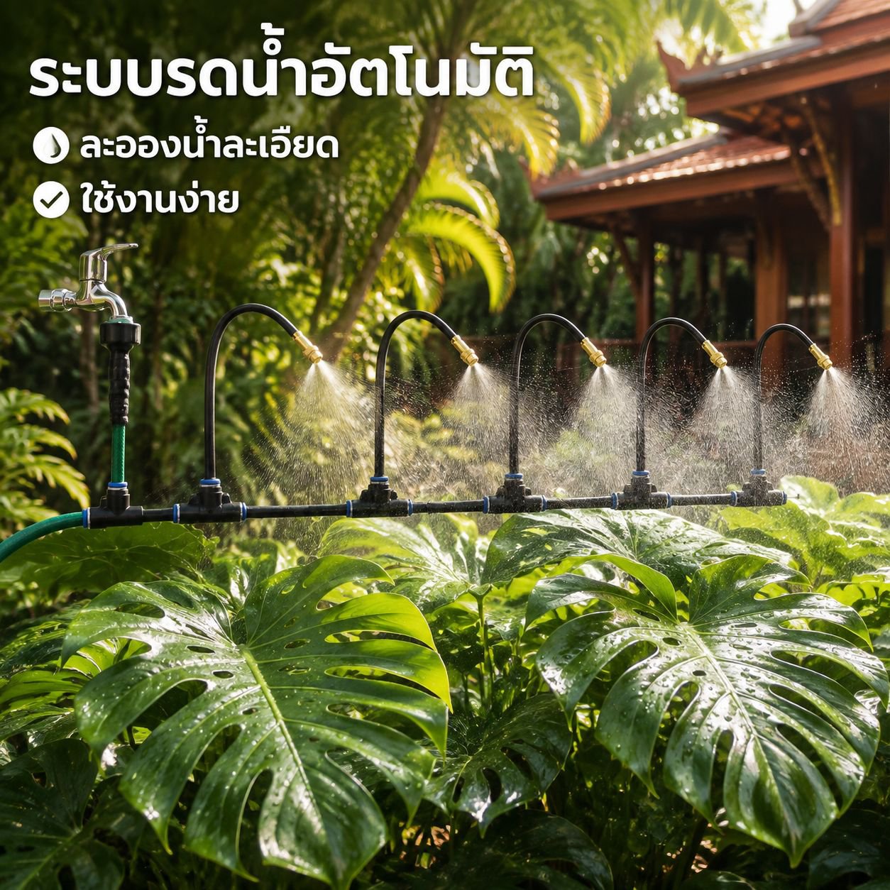 เครื่องพ่นน้ำอัตโนมัติอเนกประสงค์