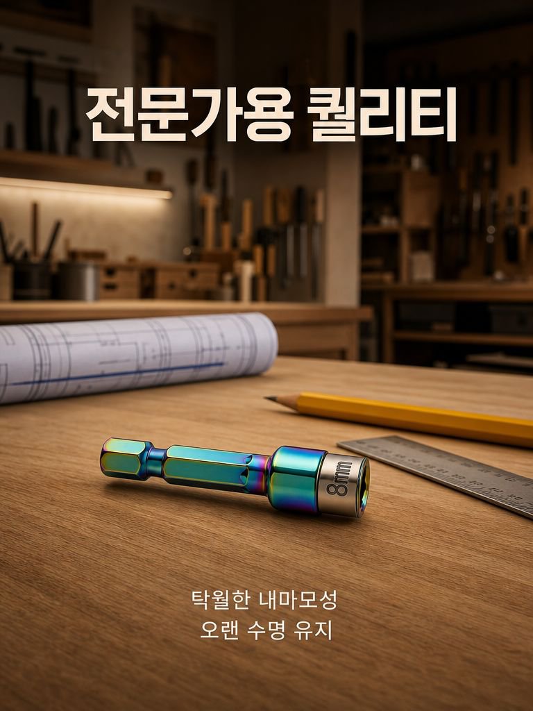 다양한 환경에서 사용 가능한 비자성 강철 소켓