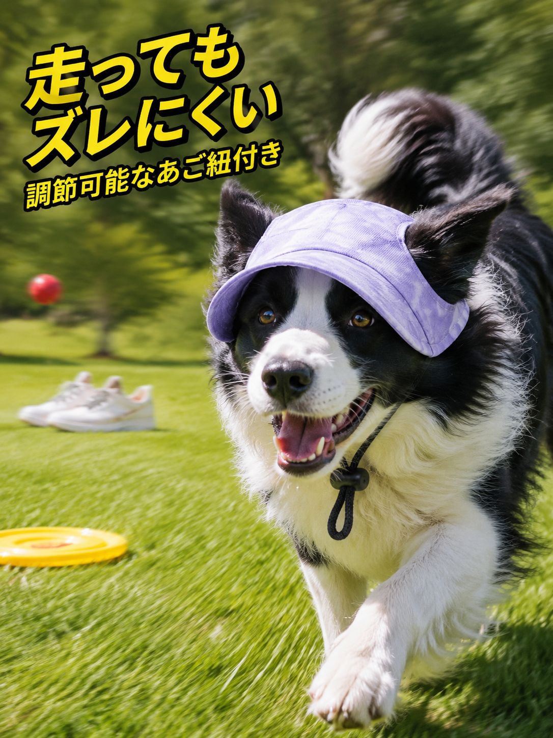 綿製の耳保護サンハット