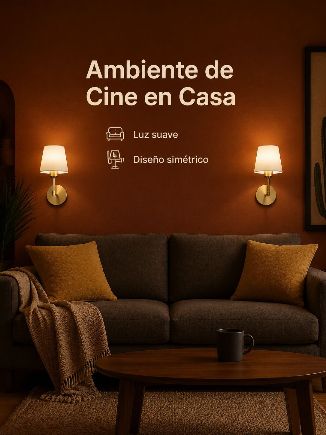 Aplique de pared moderno de lujo ligero con mando a distancia