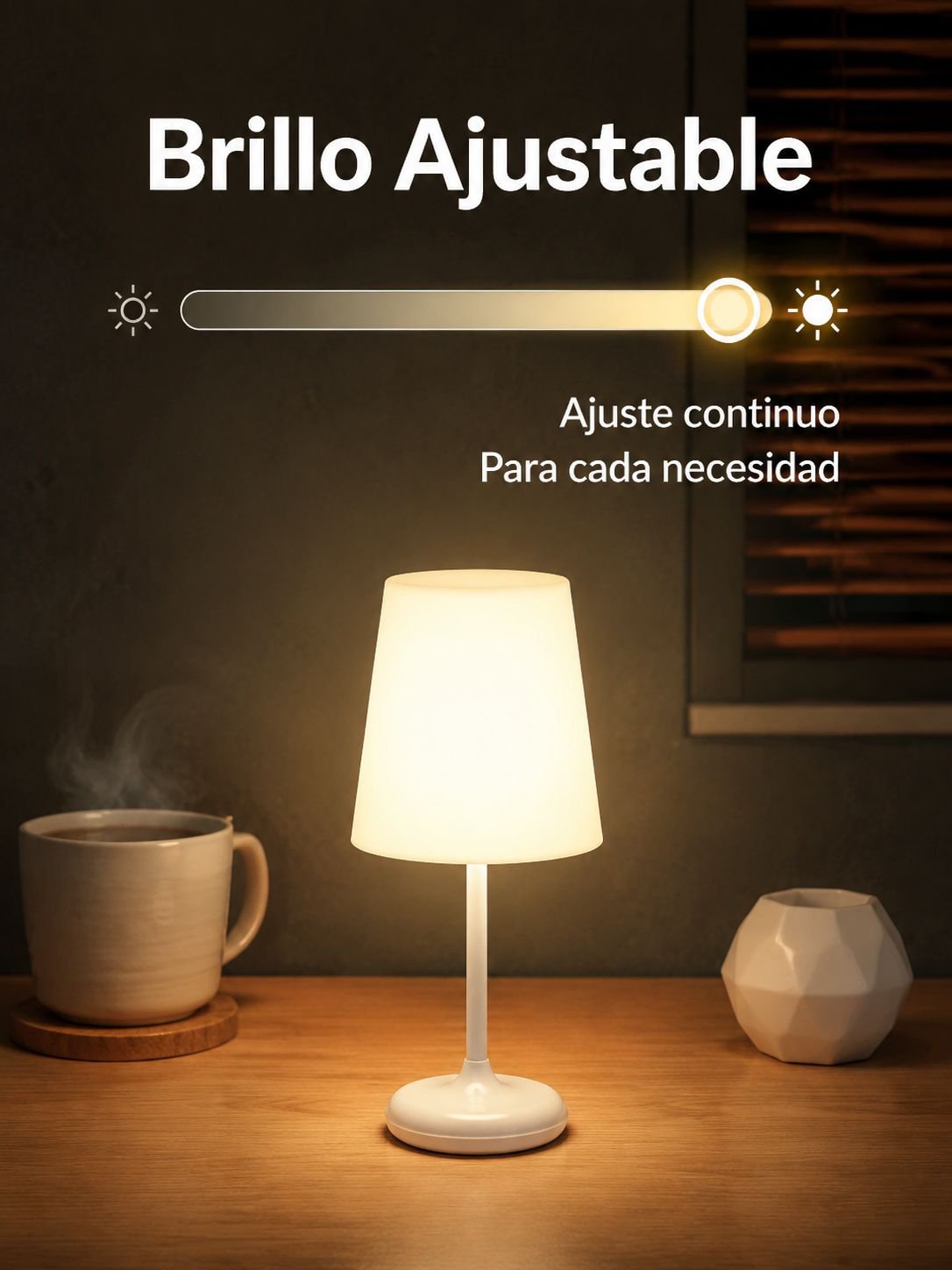 Luz nocturna con sensor táctil