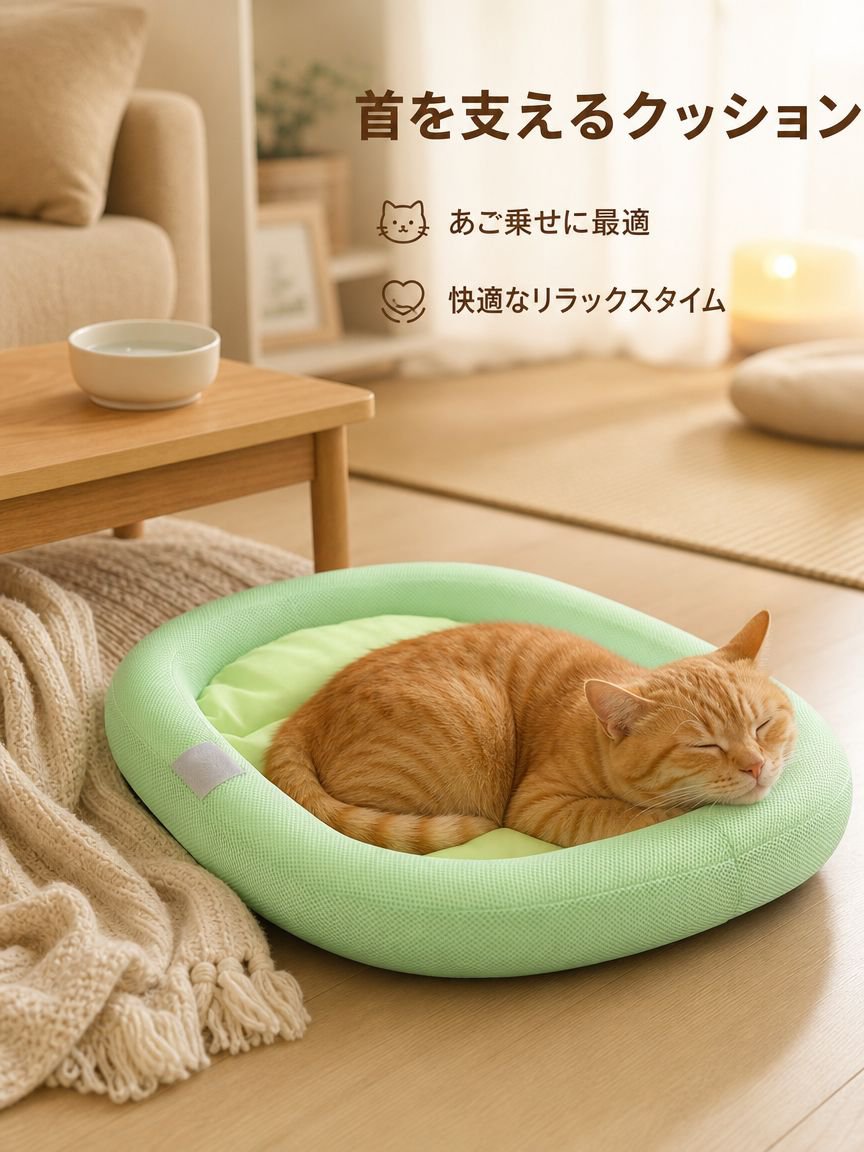 ペット用首保護楕円ハウス・犬猫用