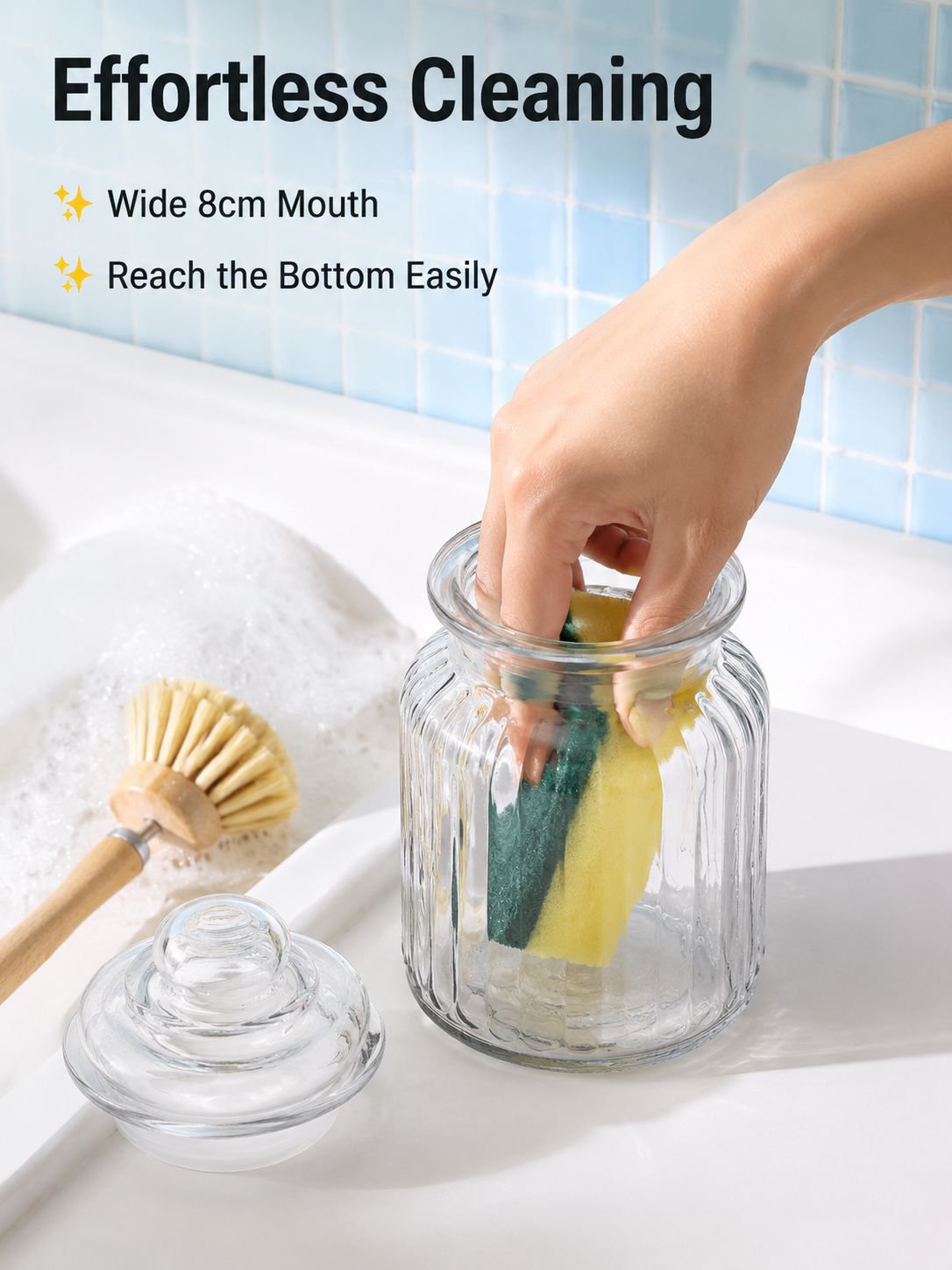 Sealed Glass Dried Fruit Storage Jar