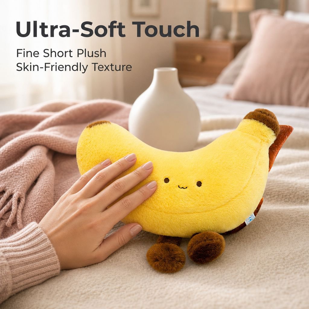 Simulation Long Legs Banana Plush Toy Pillow