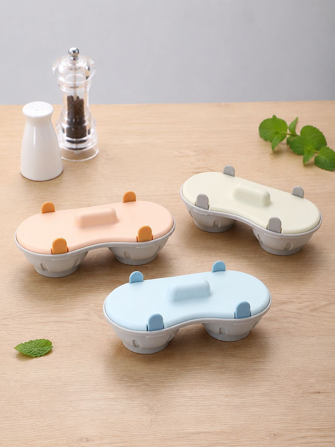 Microwave Egg Cooker, Steamed Egg Box, Creative Kitchen Gadgets, Egg Cooker, Boiled Eggs, Low-Fat Fi
